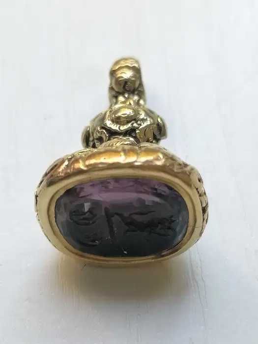 Брелок штамп Позолото