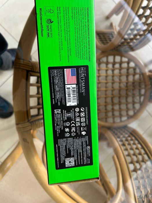 Tastatura mecanica Razer Huntsman V2 TKL Pro Gaming - PRODUS NOU -