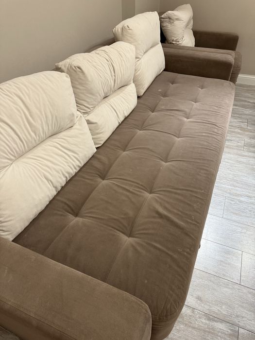 Диван+кресло , в отличном состояние