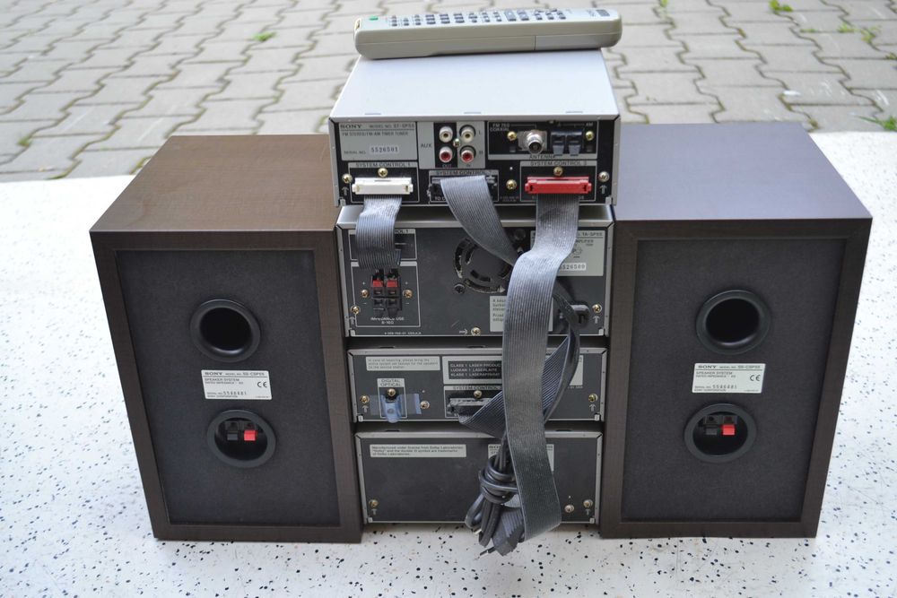 Minisistem Sony SP 55 cu Boxe Sony SS CSP 55 si Telecomanda