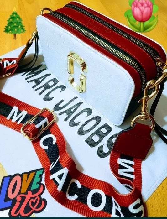 Geanta damă M Jacobs/model crossbody, saculet, etichetă