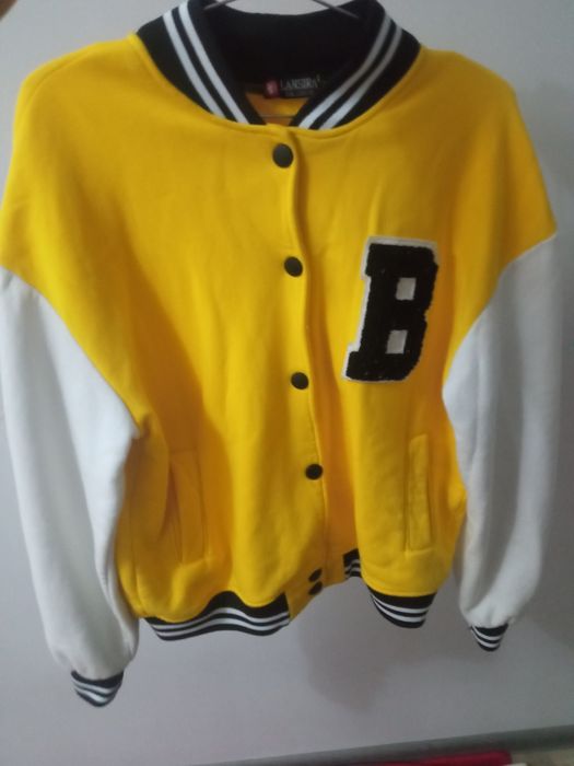 Спортивный Желтый бомбер