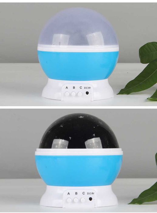 Нощна лампа детски планетариум