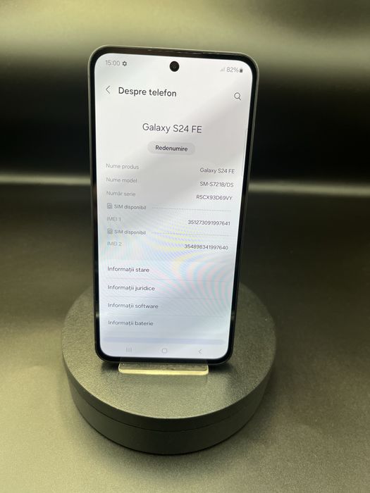 Samsung S24 FE 128 GB Stocare 8 GB RAM Cod 3973