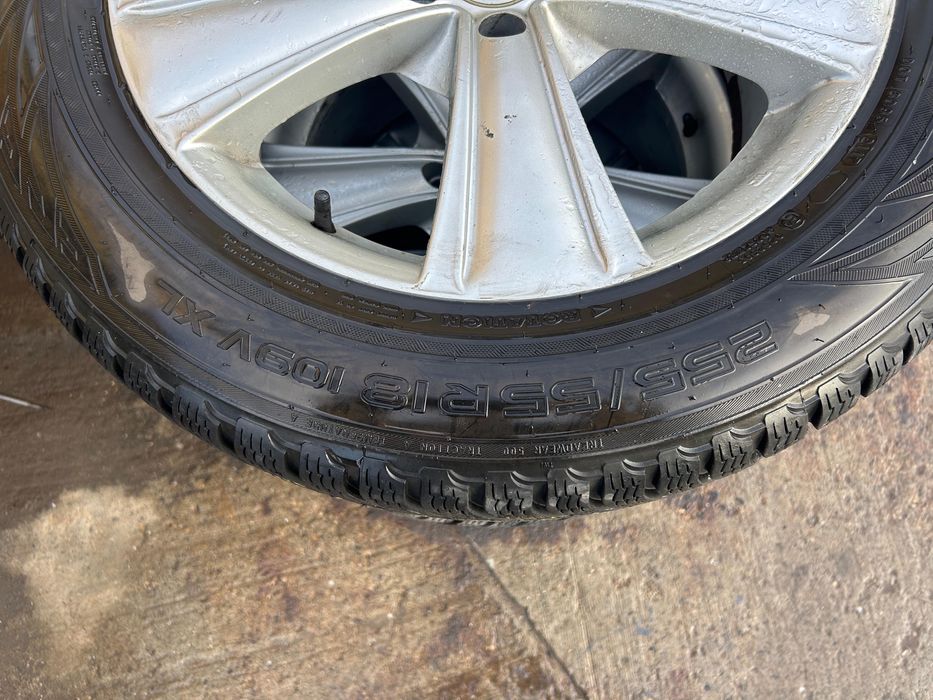 Jante R18 Mercedes  ML + anvelope iarna