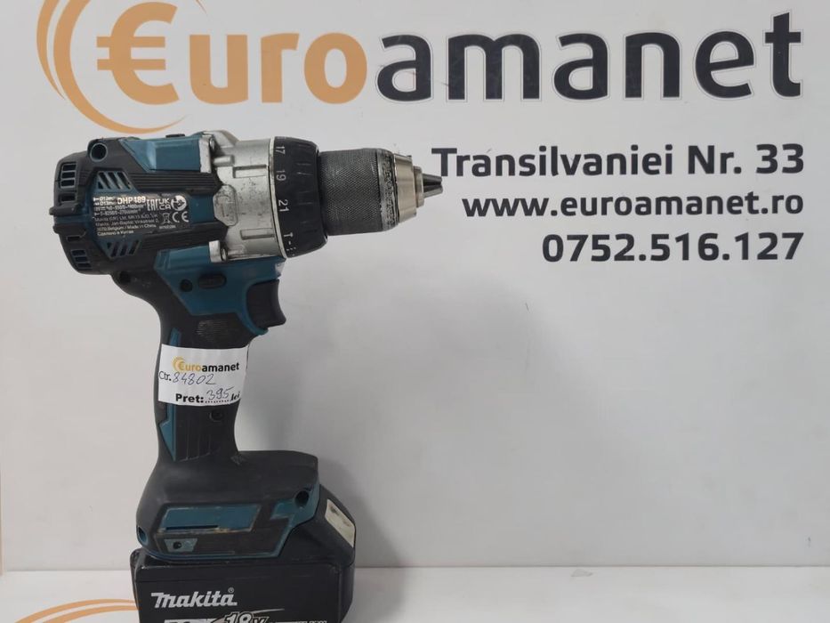 Masina de gaurit si insurubat Makita DHP489Z -T-