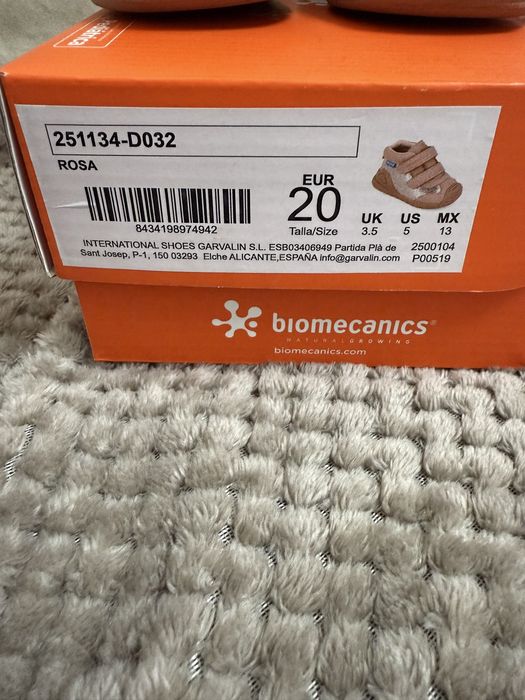 Papuci Biomecanics marimea 20