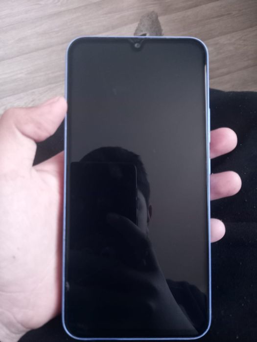 Samsung a34 синем рассцвете