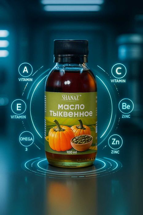 Масло тыквенное 100мл "ООО ШАНАЗ"