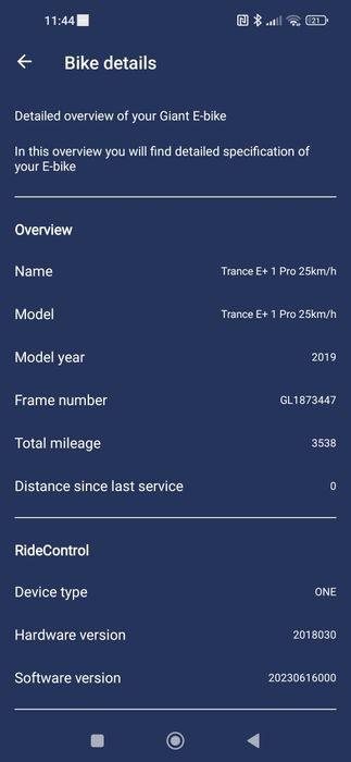 Bicicleta Giant Trance E+1Pro electrica