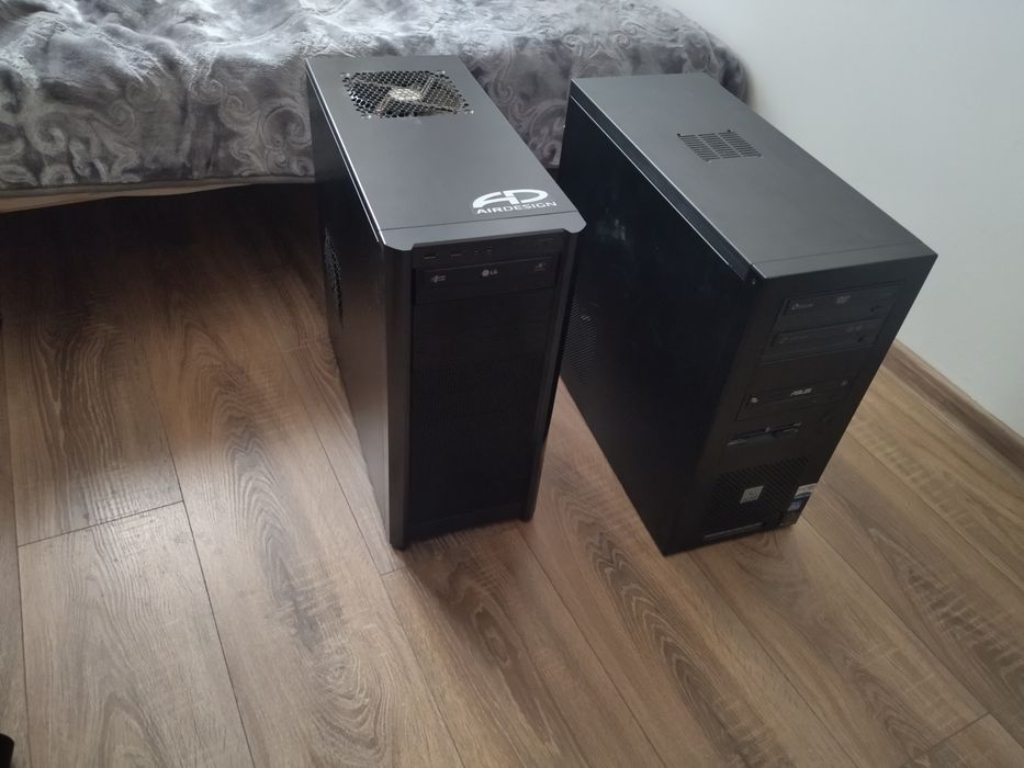 Schimb carcasa pc Antec, Lian Li+ 2x cooler+ 3x dvd-rw