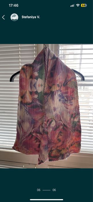 Комплект блуза + шал