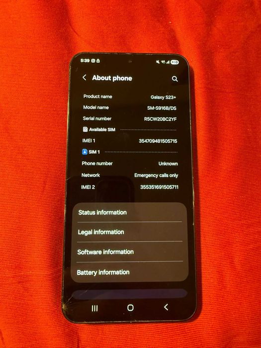 Samsung Galaxy S23+ 256GB