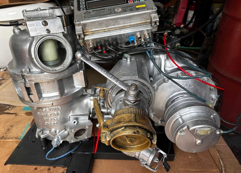 Sistem complet  descarcare - incarcare motorina pentru cisterna auto