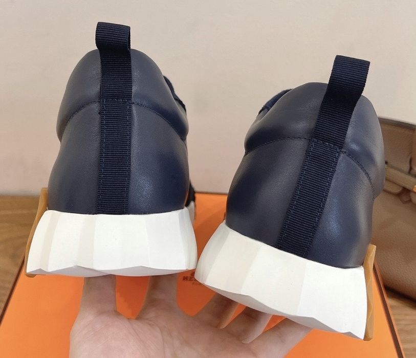 Hermes sneakers full leather with box