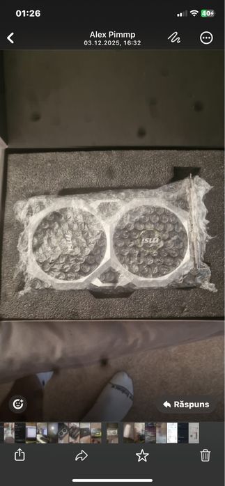 Vand gtx 1650TI nou aproape.