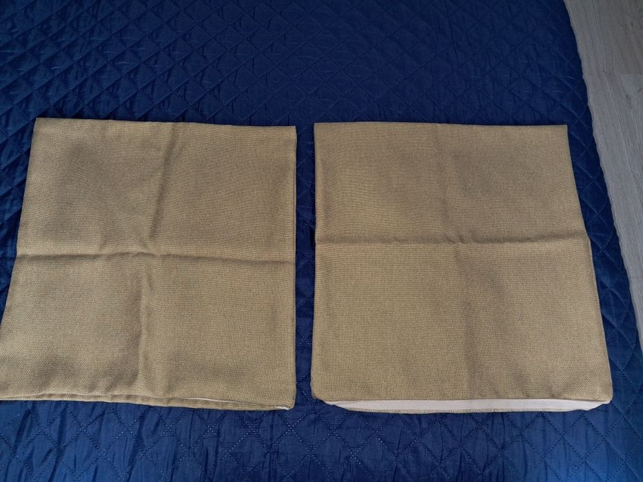 Draperii galben mustar 2 bucati ,  190/235 bucata plus 2 fete de perna