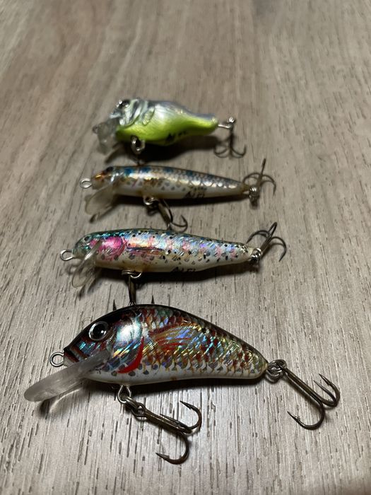 Воблери за кефал и пъстърва
