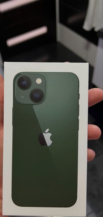 RARITATE, Iphone 13 mini GREEN 256gb SIGILAT, nou cu factura