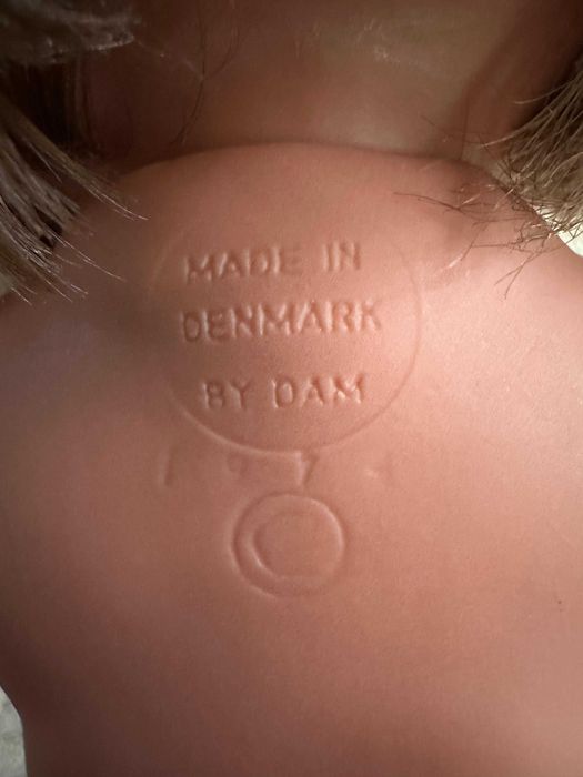 Vintage DAM Troll Doll-made in denmark 1974