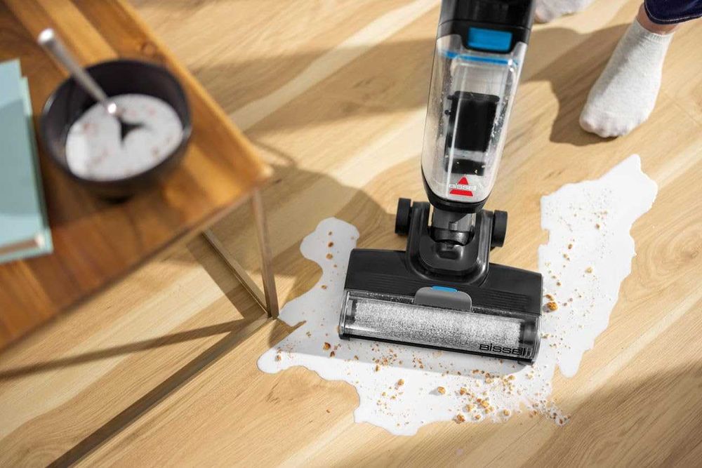 Прахосмукчка за сухо и мокро BISSELL CrossWave HF2 2 в 1 прахосмукачка и моп – използвана, като нова