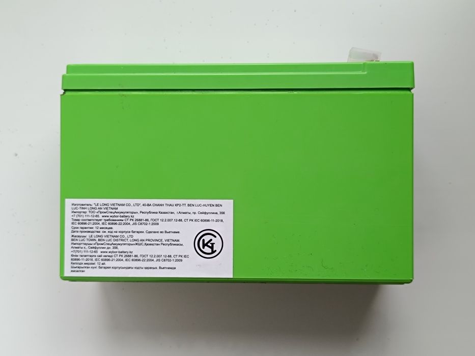 AGM аккумулятор 12В 9Ач, новый