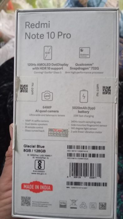 Продаю свой Redmi note 10pro