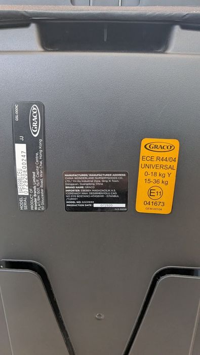 Scaun auto Graco Slimfit 0-36 Kg