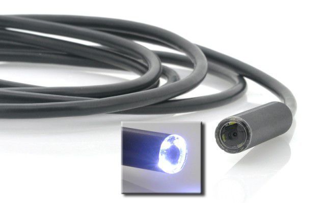 Camera Endoscop iluminare 6 leduri Android PC