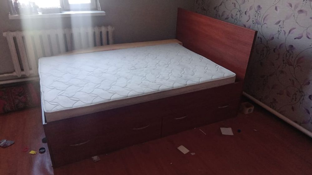 Кровать полуторка 2.0 на 1.5 в Алгабасе