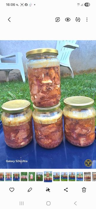 Телешко в буркан