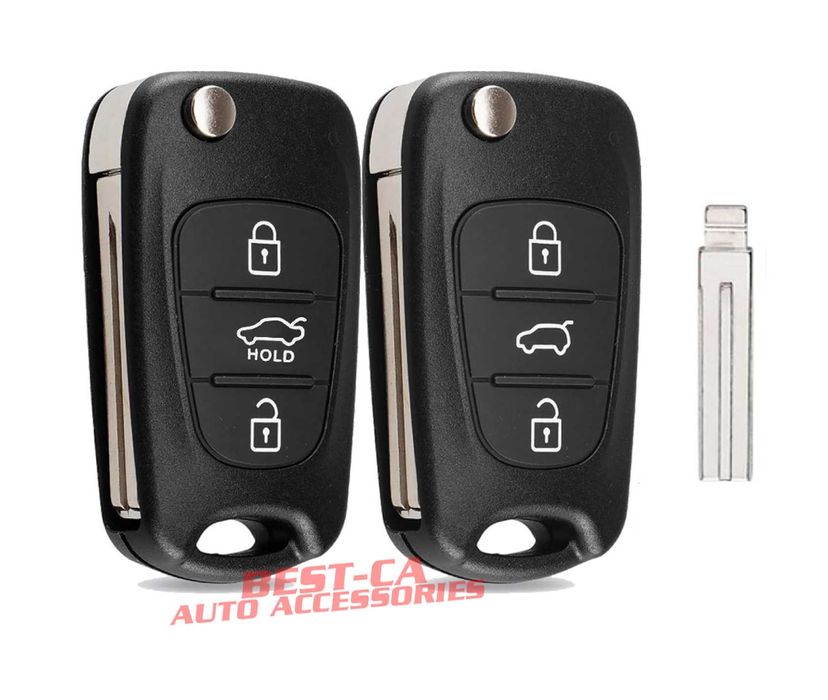 Кутийка за ключ 3 бутона HOLD и NO HOLD подходяща за Kia и Hyundai
