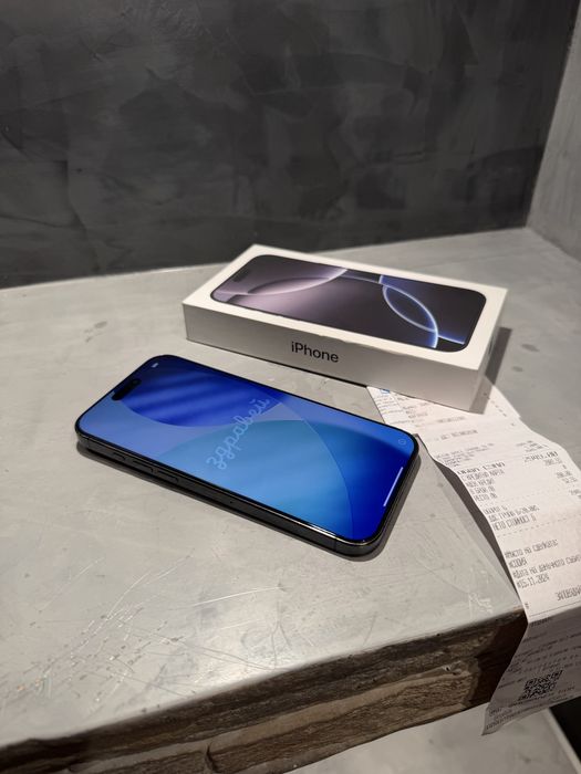 Iphone 16 Pro Max Black + гаранция