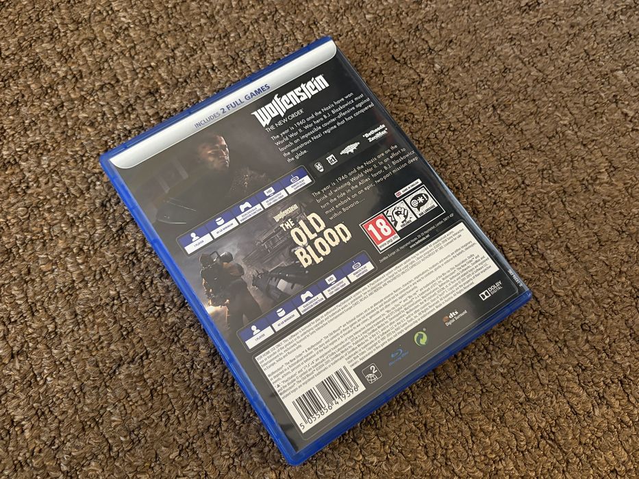 PS4 ИГРА | Wolfenstein The New Order + Old Blood