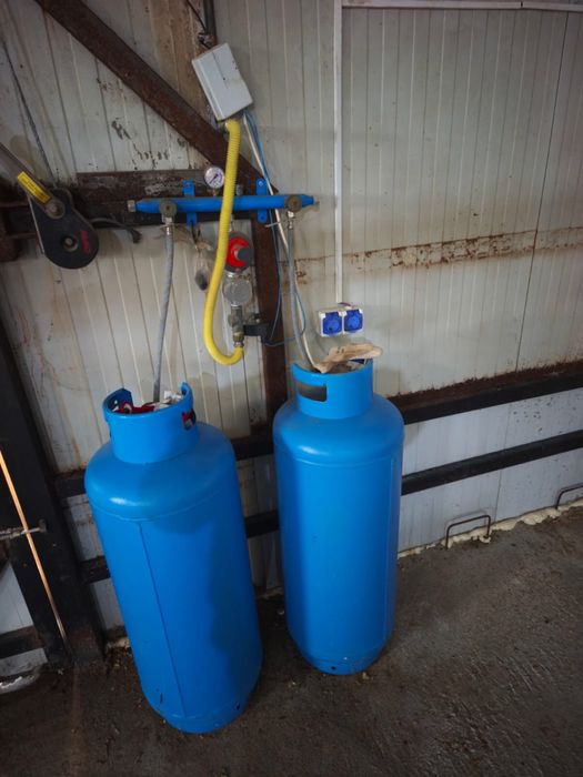 Kit pentru centrala pe gpl, butelie-repartitor-robinet de presiune,etc