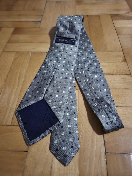 Cravată Lux Boggi Milano, 100% Mătase Naturală, Bărbați