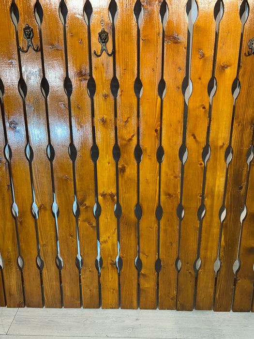 Cuier de Perete Stil Rustic; Suport de Haine