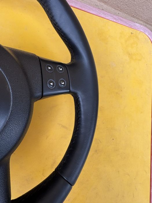 Volan seat leon 1p  piele cu comenzi spira volan airbag