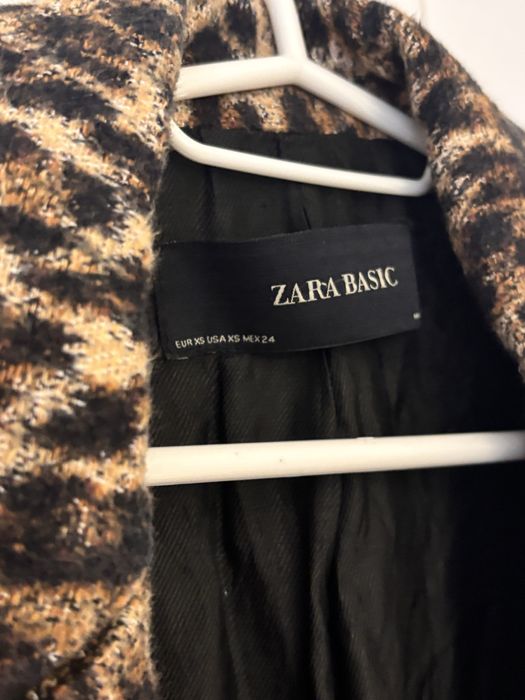 тънко палто с леопардов принт