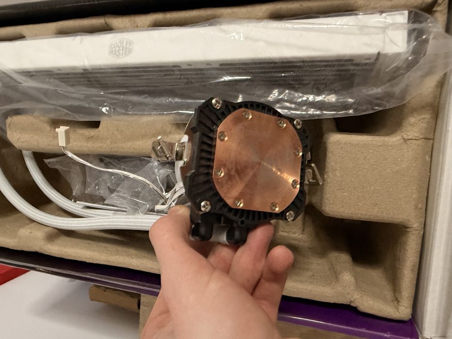 Coolermaster masterliquid 360l core white DEFECT