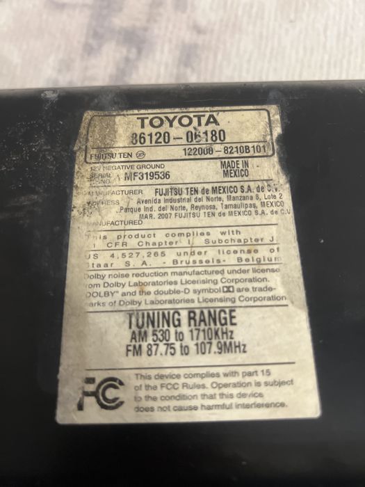 Камри 40 2007 года