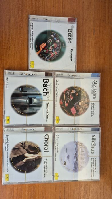 Vând Lot CD muzica clasica mixta colectia Deutsche Grammophon