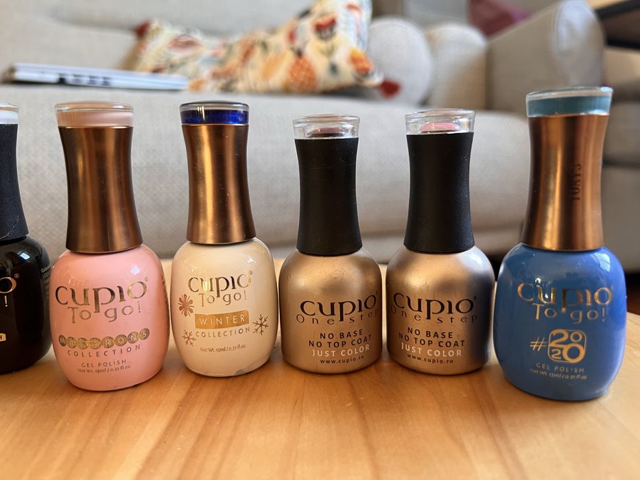 Ojă semipermanentă Cupio + Dimond Coat, Perfect matt, bonder, magic.