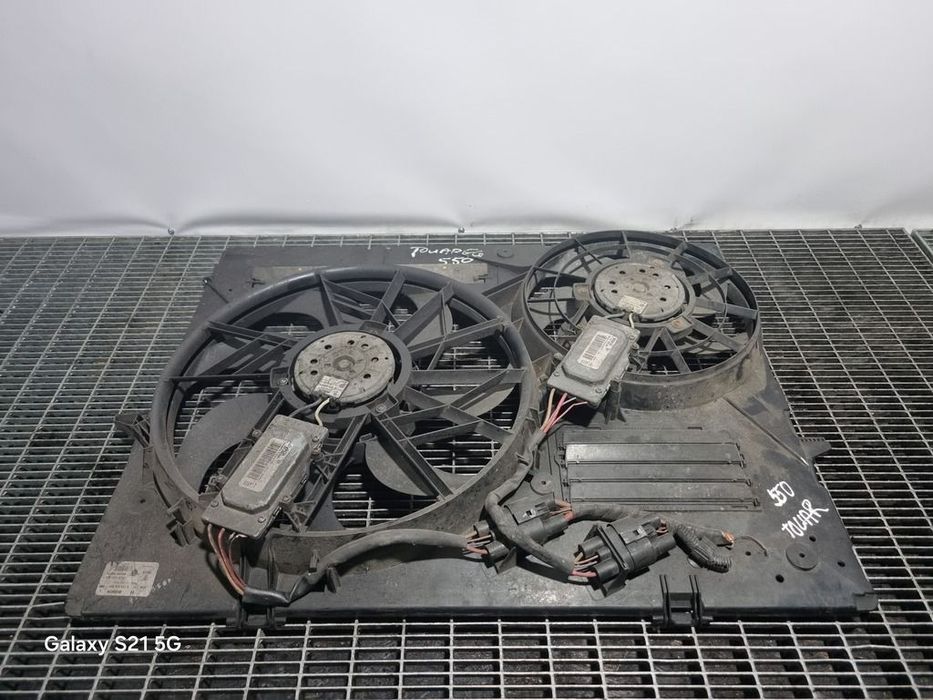 Electroventilator Volkswagen Touareg 7L 2.5 TDI 2003 - 2006 174CP Automata (550) Diesel ...