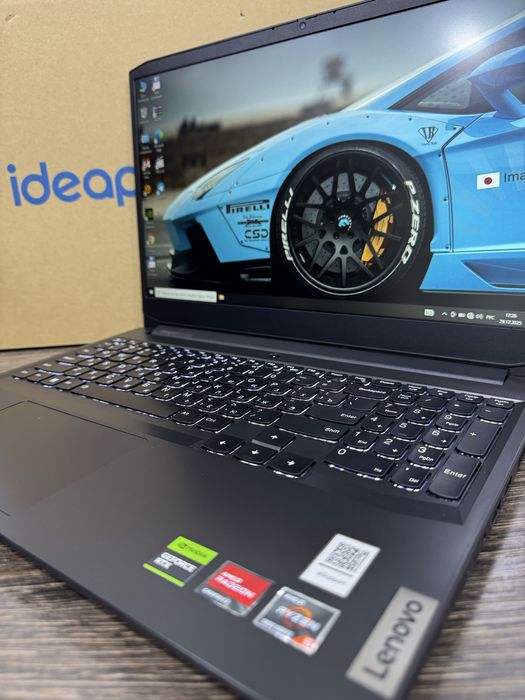 8-Ядерный Lenovo ideapad Gaming Ryzen-5 (Аналог intel Core i7) RTX3050