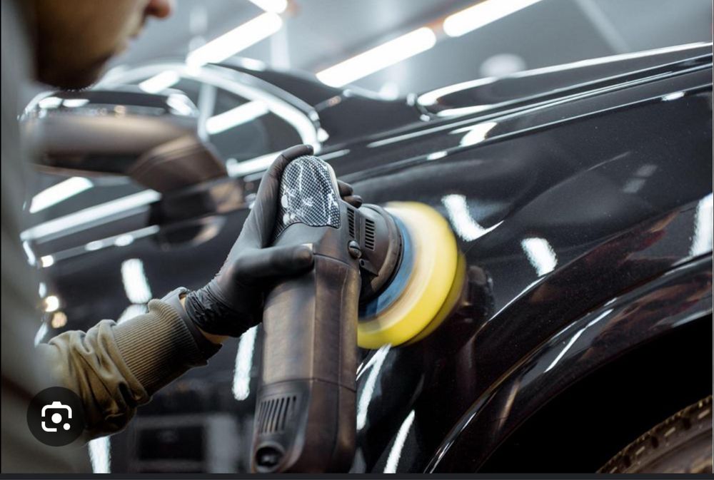 Полировка кузова, выпрямление вмятин, полировка фар