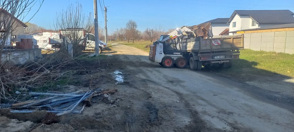 Transport moloz și amestec din construcții