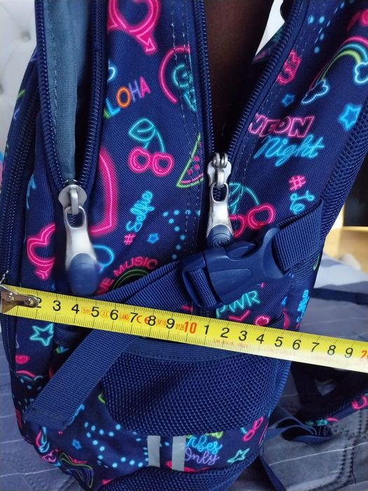 Ghiozdan fetite multicolor