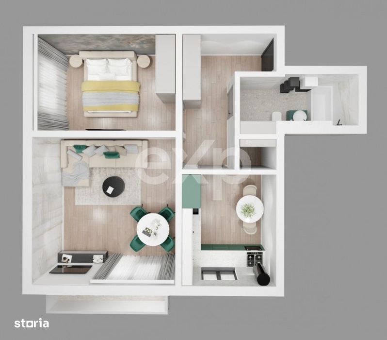 Apartament 2 camere Pitesti | Zona Stadion