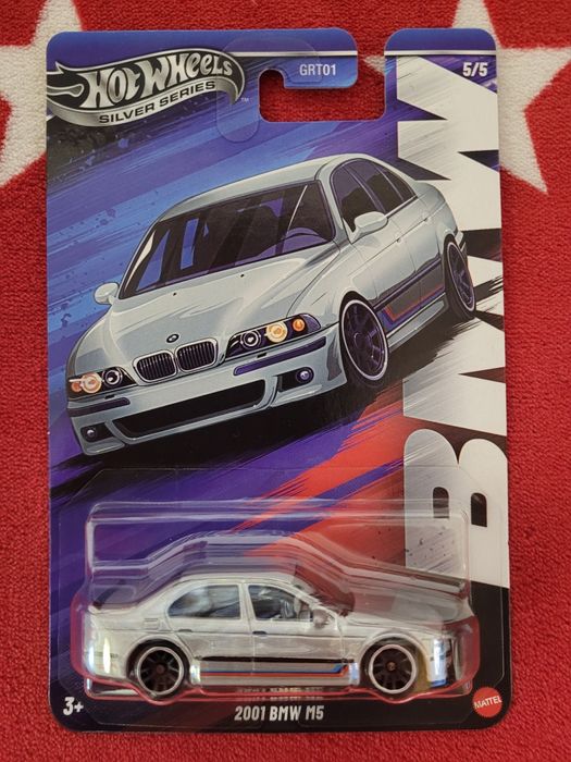 Vand set Hot Wheels Silver Series BMW Edition